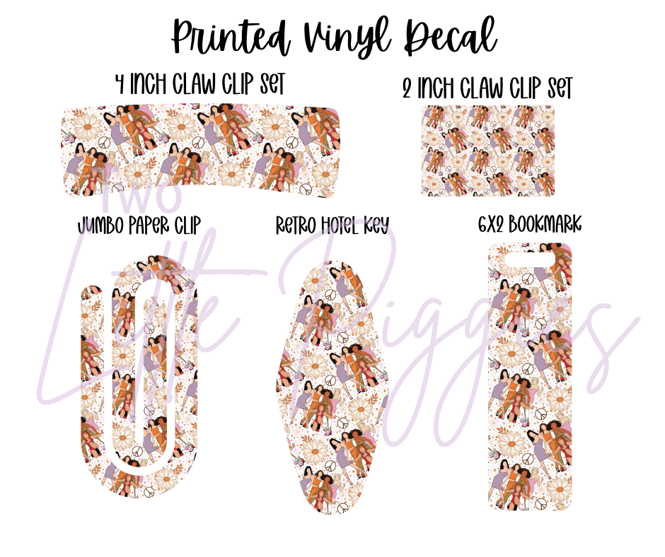 Printed Vinyl - 90's - Spice Girls