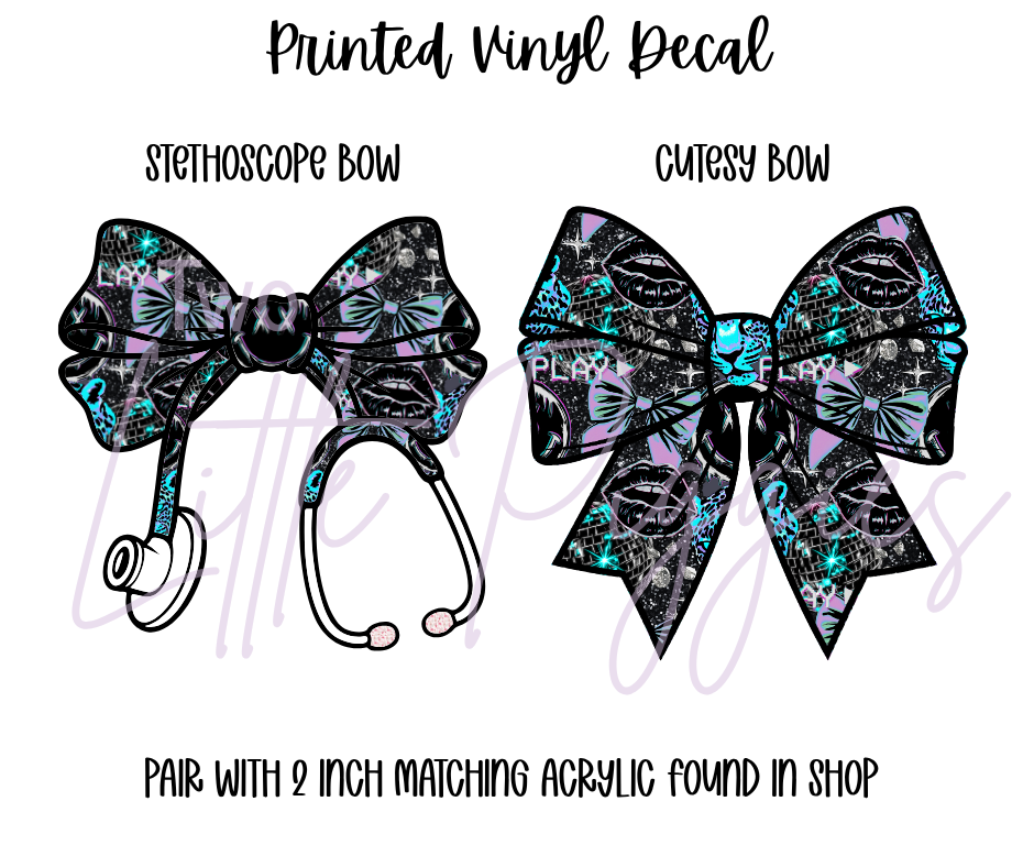 Printed Vinyl - Y2K Glam