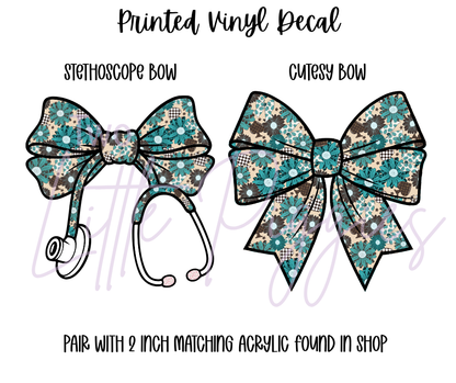 Printed Vinyl - Western Spades