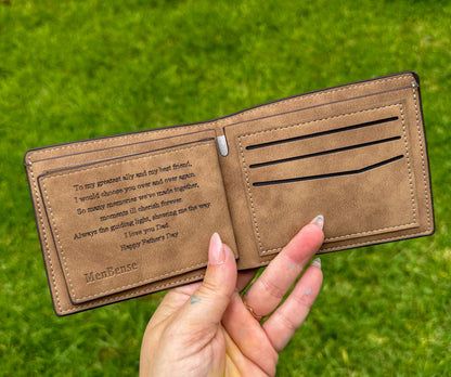 Custom Leather Wallet