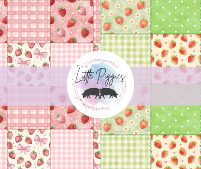 Printed Vinyl - Strawberry Patch