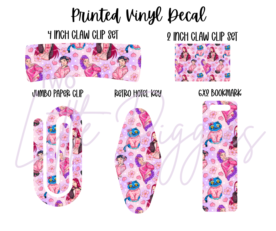 Printed Vinyl -  KPop Demon Hunter