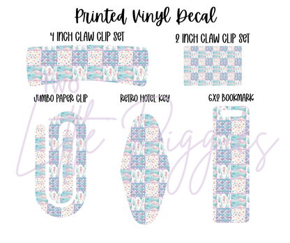 Printed Vinyl - Mermaid Patch