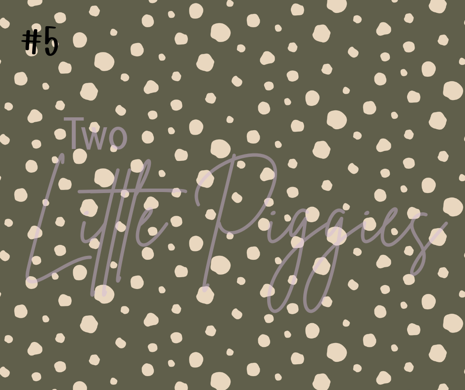 Printed Vinyl - Rustic Garden