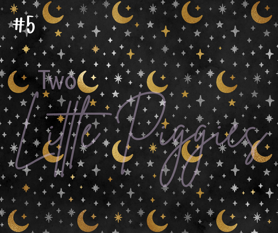 Printed Vinyl - Aquarius - Black and Gold