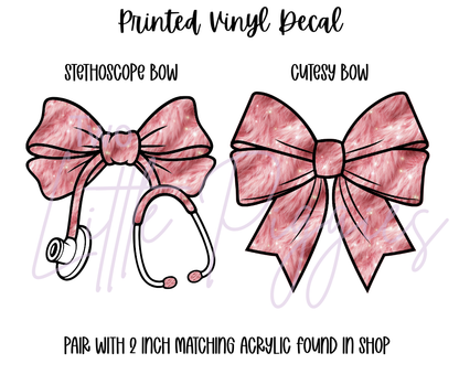 Printed Vinyl - Pink Fur