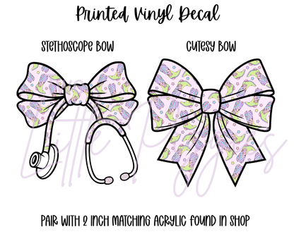 Printed Vinyl - Space Cowgirl Boots