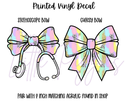 Printed Vinyl - Brushstroke - Easter