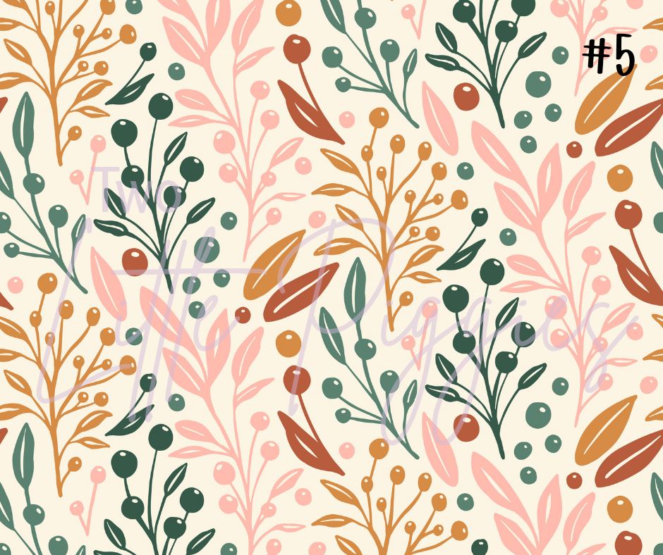 Printed Vinyl - Boho Fall