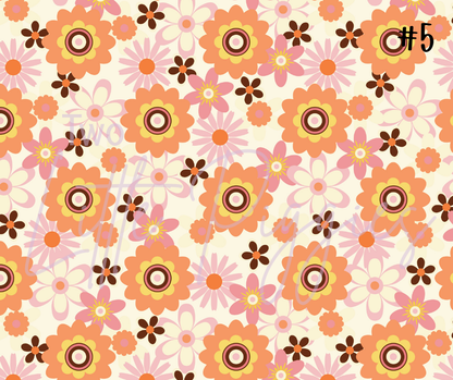 Printed Vinyl - 60s Retro