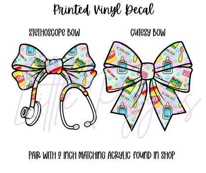 Printed Vinyl - Back to School - School Supplies