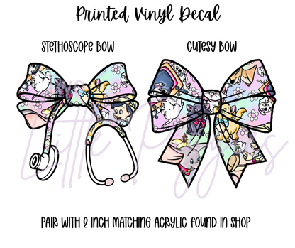 Printed Vinyl - Characters - Magical Friends