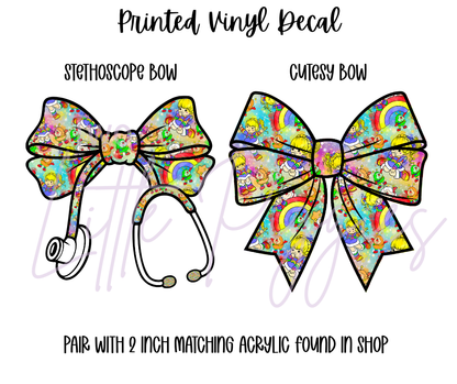 Printed Vinyl - 90's - Rainbow Brite