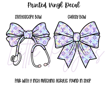 Printed Vinyl -  Pastel LV