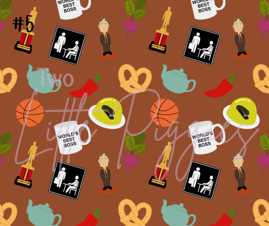 Printed Vinyl - Characters - The Office