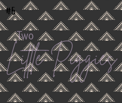 Printed Vinyl - Onyx and Ivory