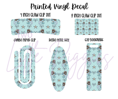 Printed Vinyl - Mermaid Cowgirl