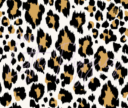 Printed Vinyl - Pretty Leopard