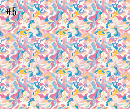 Printed Vinyl - Candy Camo