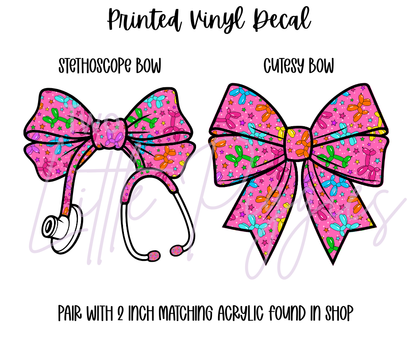 Printed Vinyl - Rainbow Balloon Dog