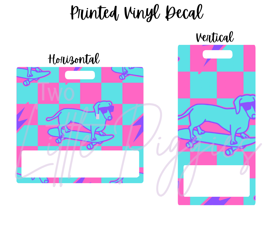 Printed Vinyl - Cool Dawg