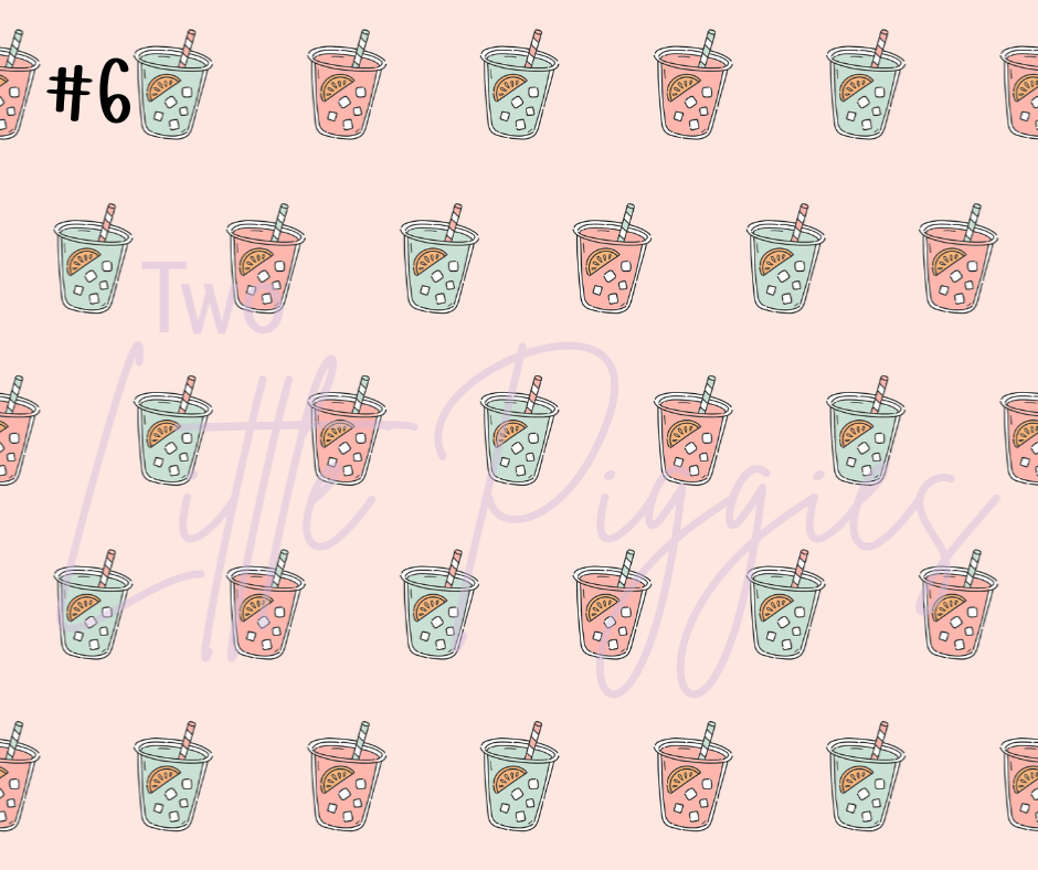 Printed Vinyl - Summer Fun Collection