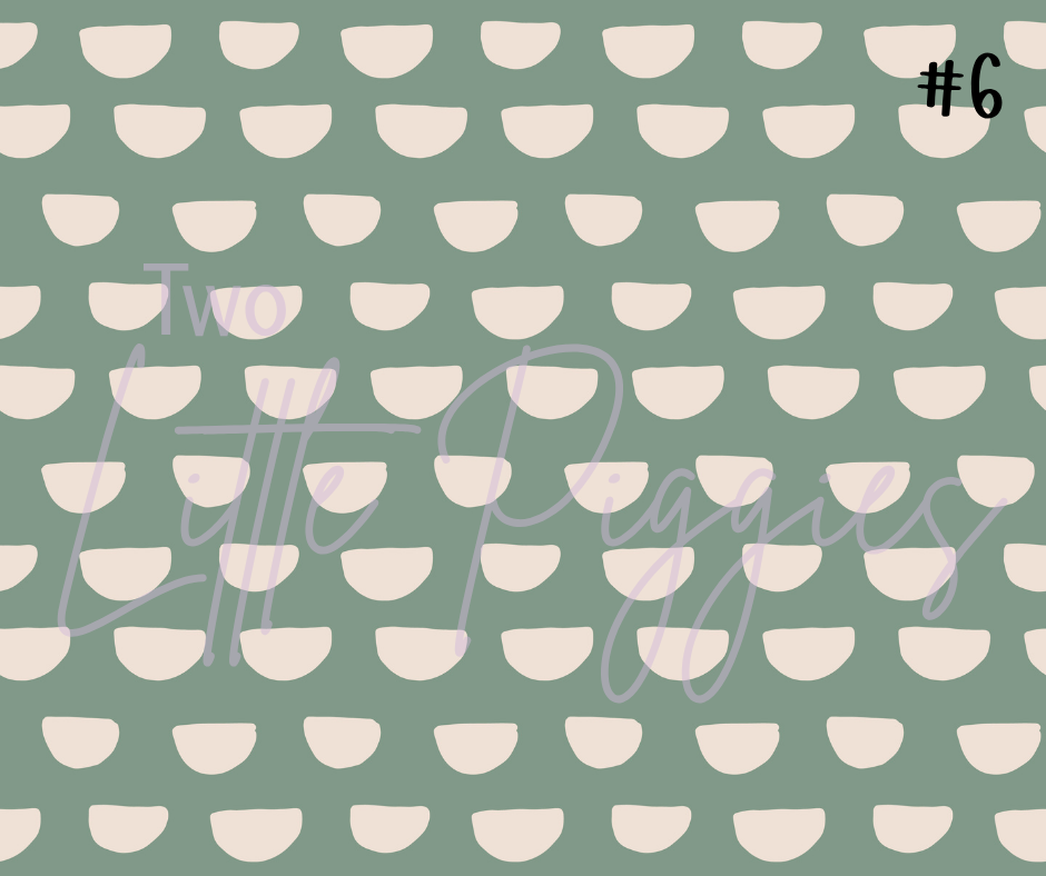 Printed Vinyl - Berry Mint Boho