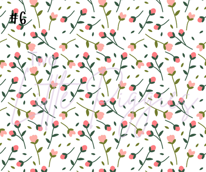 Printed Vinyl - Spring Floral
