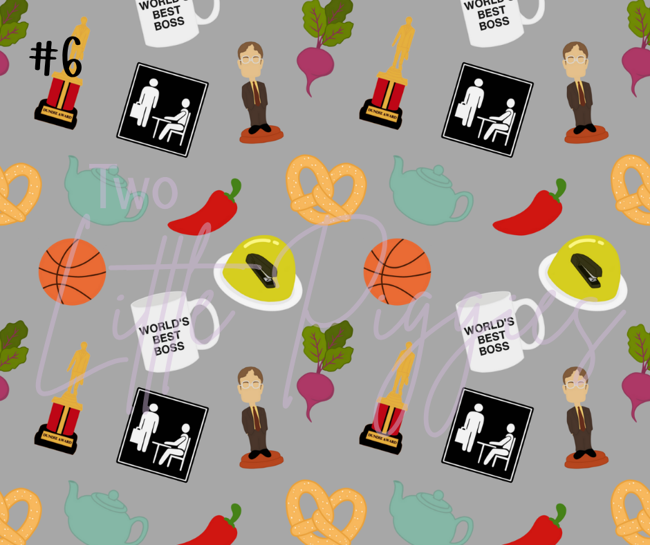Printed Vinyl - Characters - The Office