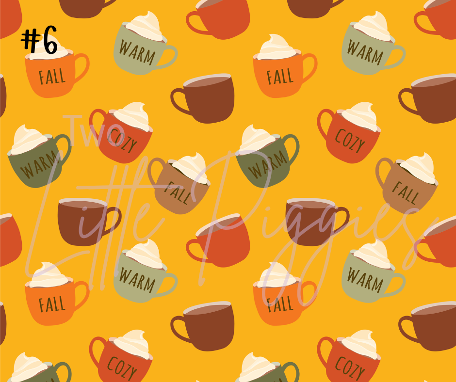 Printed Vinyl - Happy  Fall