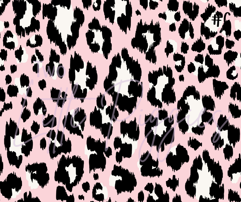 Printed Vinyl - Pretty Leopard