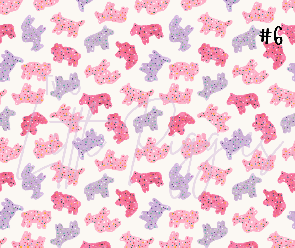Printed Vinyl - Animal Cookie