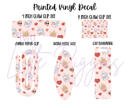 Printed Vinyl - Valentine - Fries Before Guys