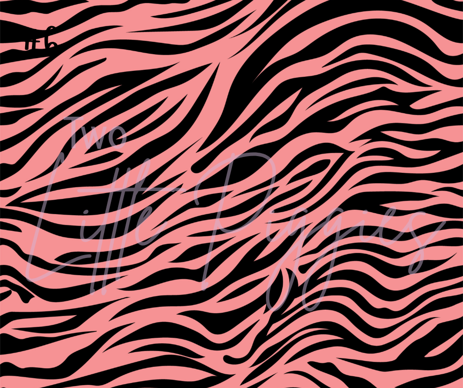 Printed Vinyl - Boho Orange and Pink