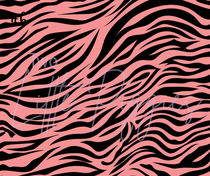 Printed Vinyl - Boho Orange and Pink