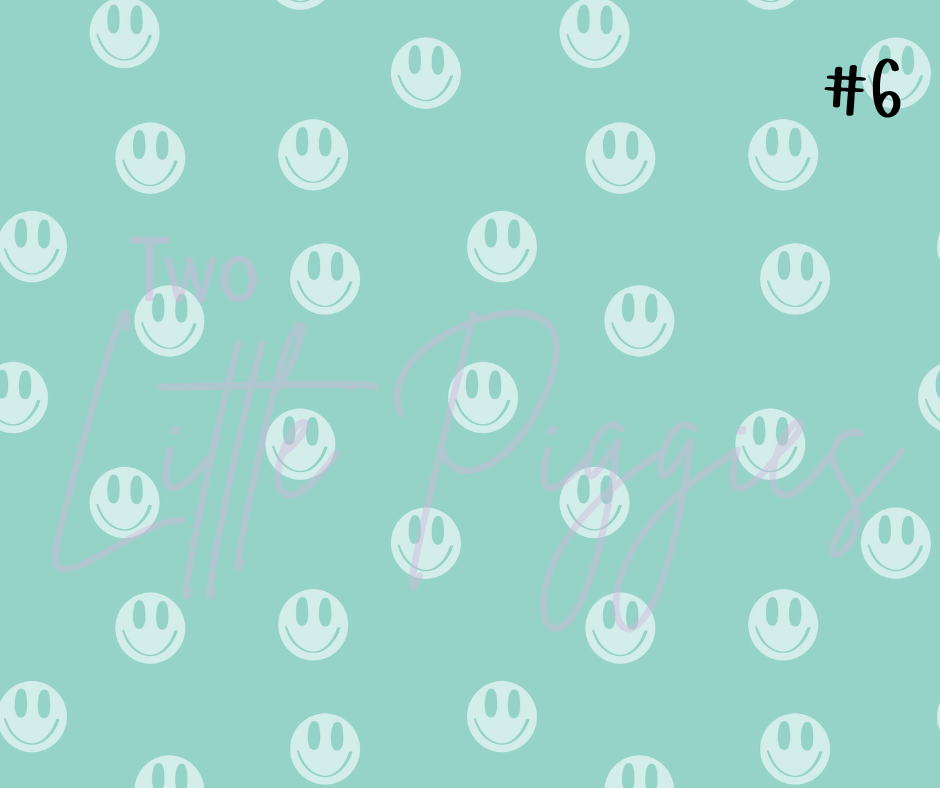 Printed Vinyl - Pastel Retro