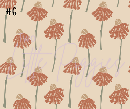 Printed Vinyl - Rustic Garden