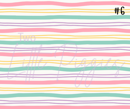 Printed Vinyl - Back to School - Pastel