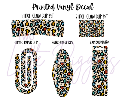 Printed Vinyl -  Trendy Leopard