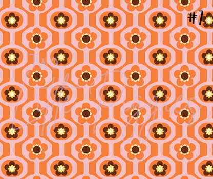 Printed Vinyl - 60s Retro