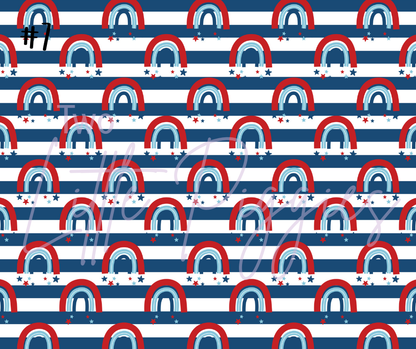 Printed Vinyl - 4th of July - Boom, Sparkle, Pop