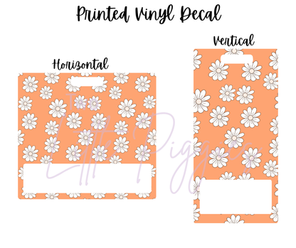 Printed Vinyl - Boho Orange and Pink