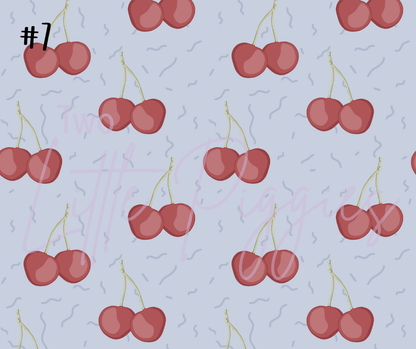 Printed Vinyl - 4th of July - Cherry Lips