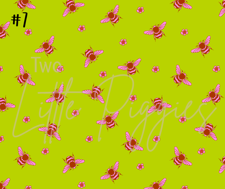 Printed Vinyl - Summer Love Floral