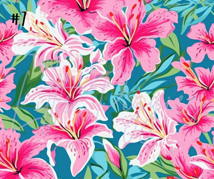 Printed Vinyl - Preppy Lily