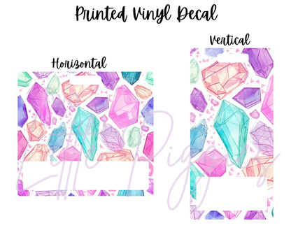 Printed Vinyl - Pastel Gems