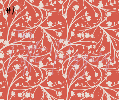 Printed Vinyl - Japanese Patterns