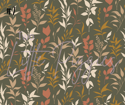 Printed Vinyl - Rustic Garden