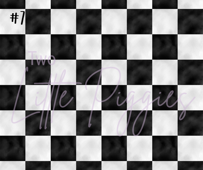 Printed Vinyl - Checkered Punk