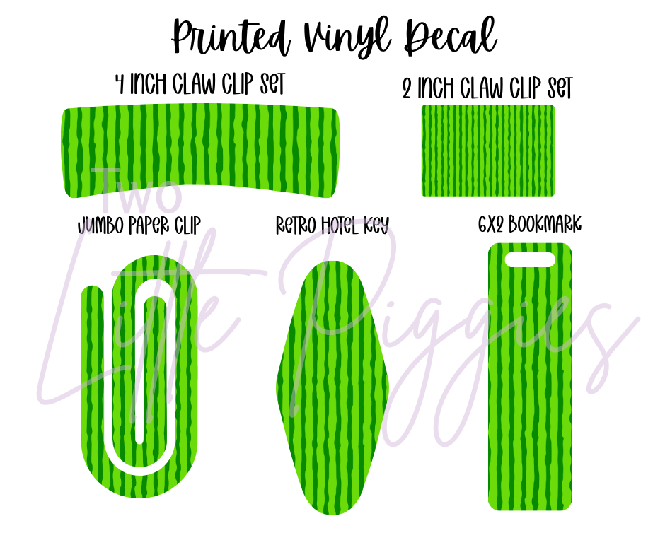 Printed Vinyl - Watermelon